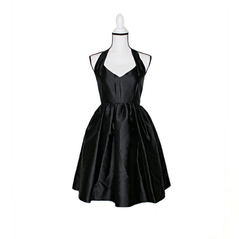 Madison Ave. Strap Black Dress Sz 2
